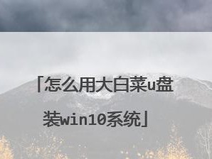 大白菜装机U盘使用教程（简单操作、多功能应用，轻松完成个性化电脑装机）